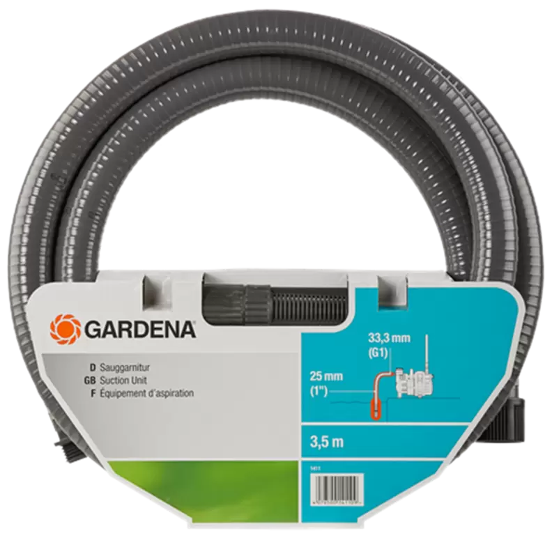 Gardena aanzuiggarnituur van 3,5 m