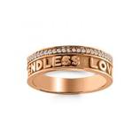 Nomelli Goia Veretta ring (18k rose-gold) (CZ54x1mm)