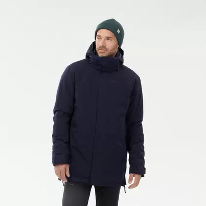 Waterdichte wandelparka voor heren -10°C NH500 blauw