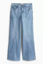 Wide leg jeans - mid waist