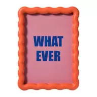 Fotolijst golf - oranje - 13x18 cm