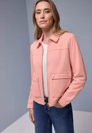 Visgraat blouson