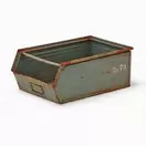 Gereviseerde metalen stapelbak - Lengte 500 mm - 25 l