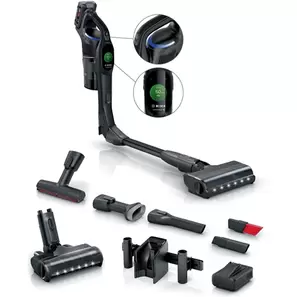 BOSCH BXS1041BQC Unlimited 10 EXCLUSIV Steelstofzuiger - Zwart