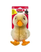 Kong Toughz Duck - Hondenspeelgoed - Geel