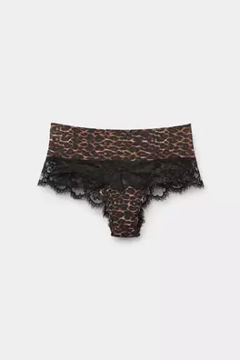 Sensual Attitude Animal Print French Knickers