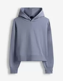 Hoodie - Effen - blauw