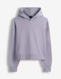 Hoodie - Effen - lila