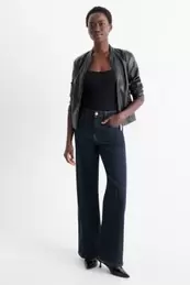 Wide leg jeans - mid waist