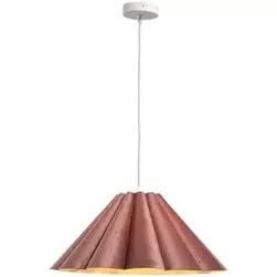 Hanglamp Ays roze E27 - 120xØ45 cm