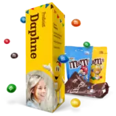 Gepersonaliseerd M&M's cadeaupakket