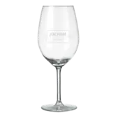 Witte wijnglas graveren
