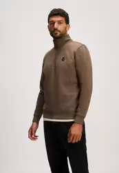 Logo Halfzip Sweater