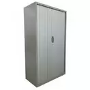 Gereviseerde hoge kast - grijs