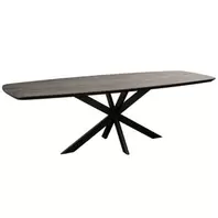 Eettafel Viborg Donkerbruin - 220x100 cm