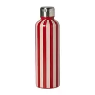 Drinkfles streep - rood - 500 ml