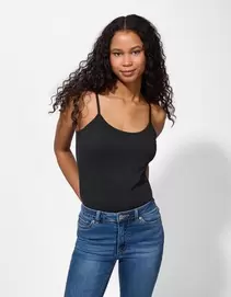 Top - Effen - zwart