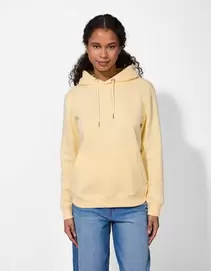 Hoodie - Kap - lichtgeel