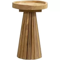 Bijzettafel Mawar - naturel - 30x30x45 cm