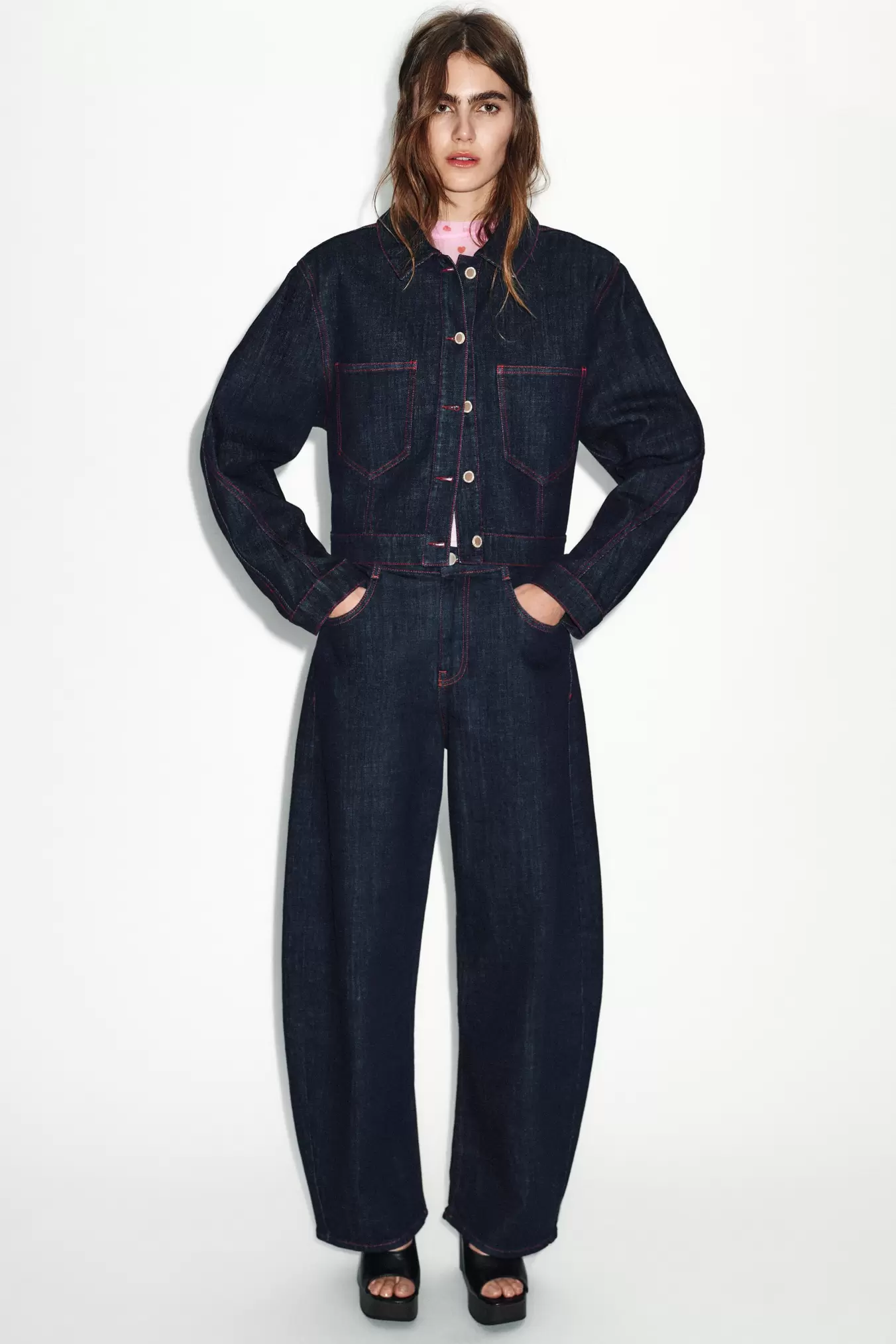 JEANS Z1975 BARREL MET HOGE TAILLE