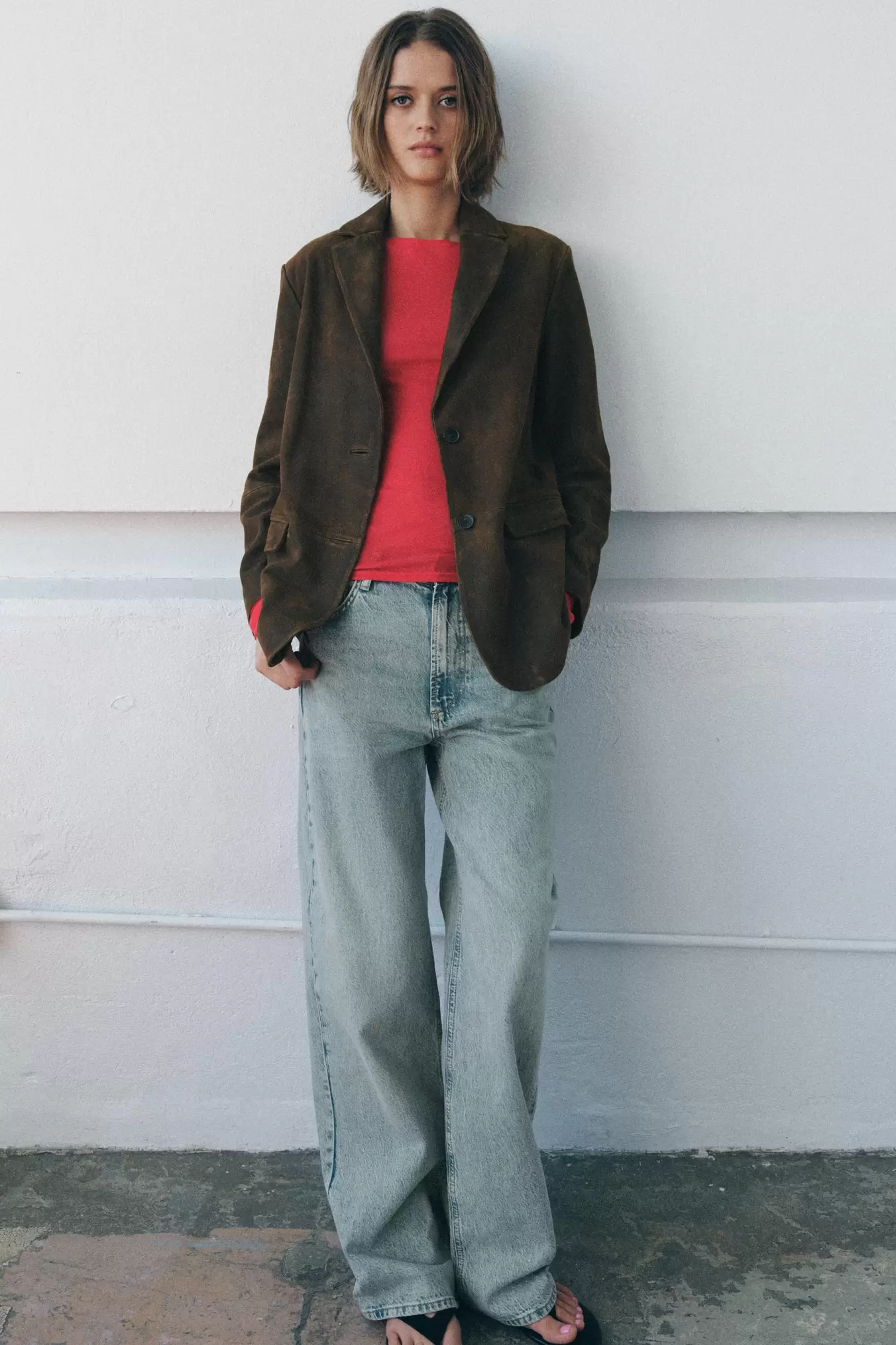 BLAZER 100% SUÈDE ZW COLLECTION LIMITED EDITION