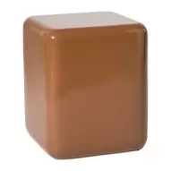 Bijzettafel carre - terra - 40x33x33 cm