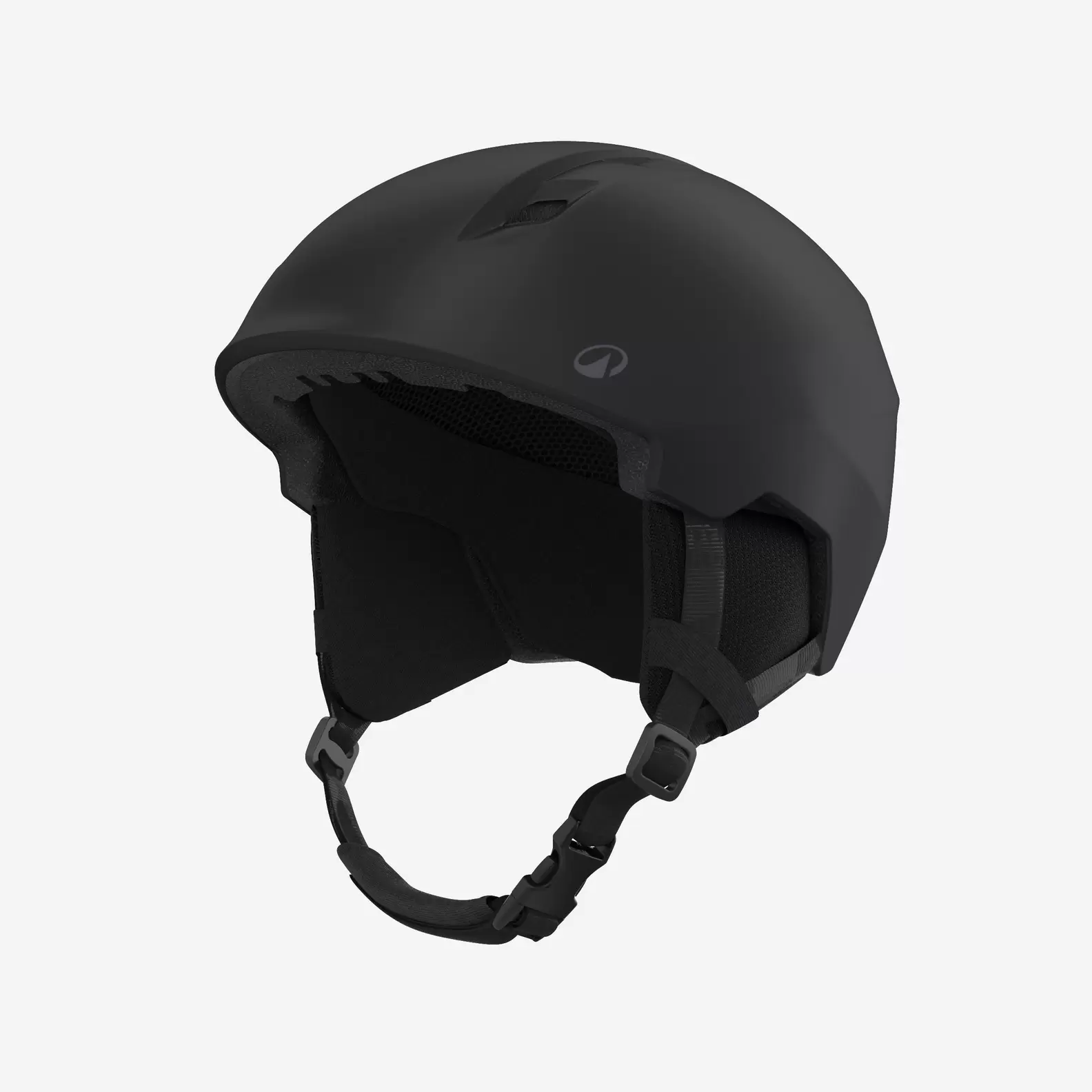 Skihelm PST500 voor volwassenen zwart