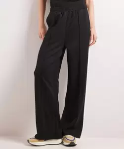 Wide fit broek streepbaan