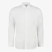 JJ REBEL heren overhemd wit