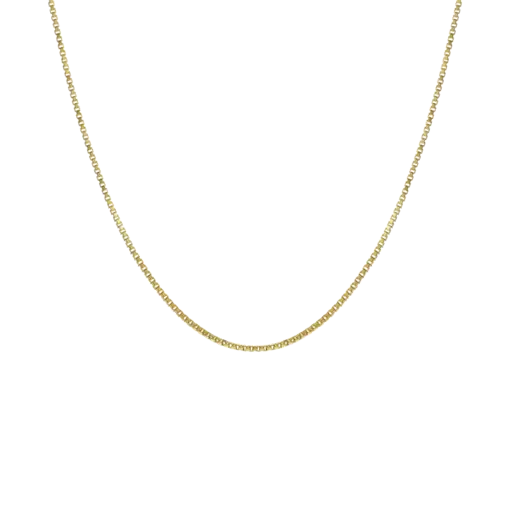 14 karaat geelgouden ketting venetiaans 0,45mm