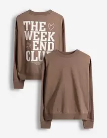 Sweatshirt - Print - bruin