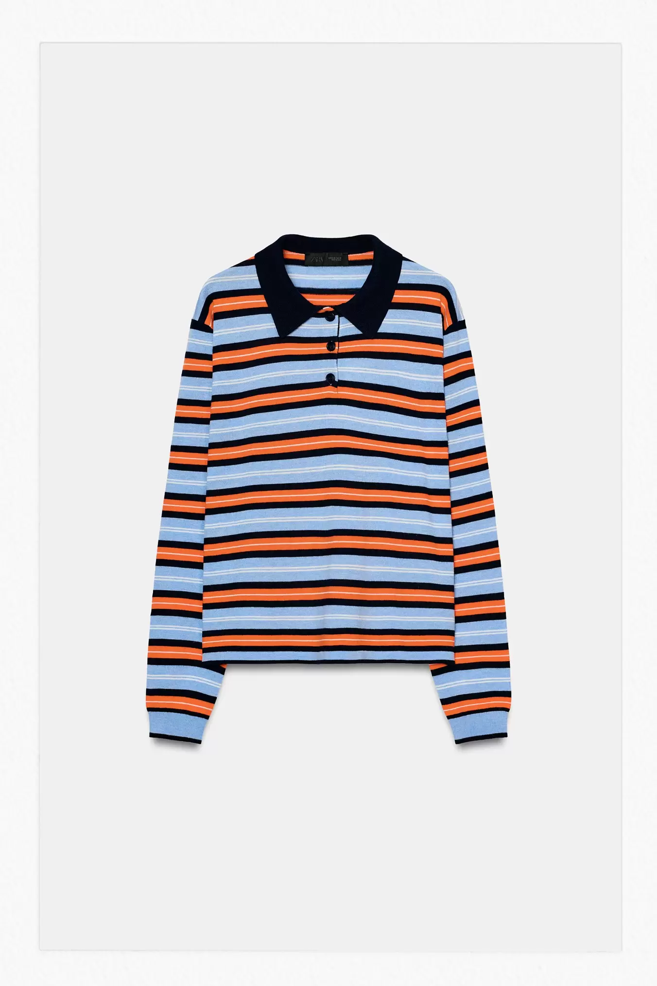 GESTREEPTE TRICOT POLO