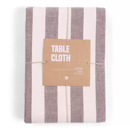 Tafelkleed Vivian 240x140 cm chocolate/off-white