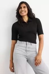 Poloshirt - regular fit - gestreept