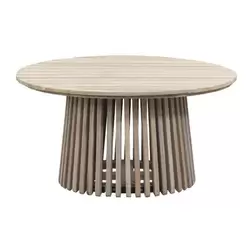 Bijzettafel Saône - acacia - 35xØ70 cm