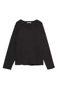 T-shirt met lange raglanmouw