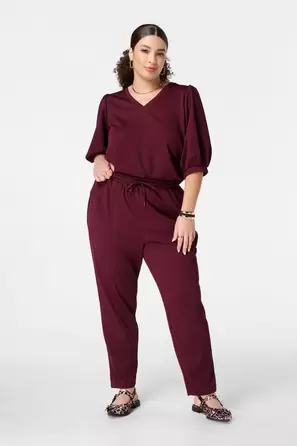 Broek met strikkoord