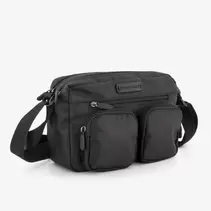 Renato Lucci dames schoudertas zwart