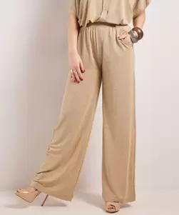 Jersey glitter broek