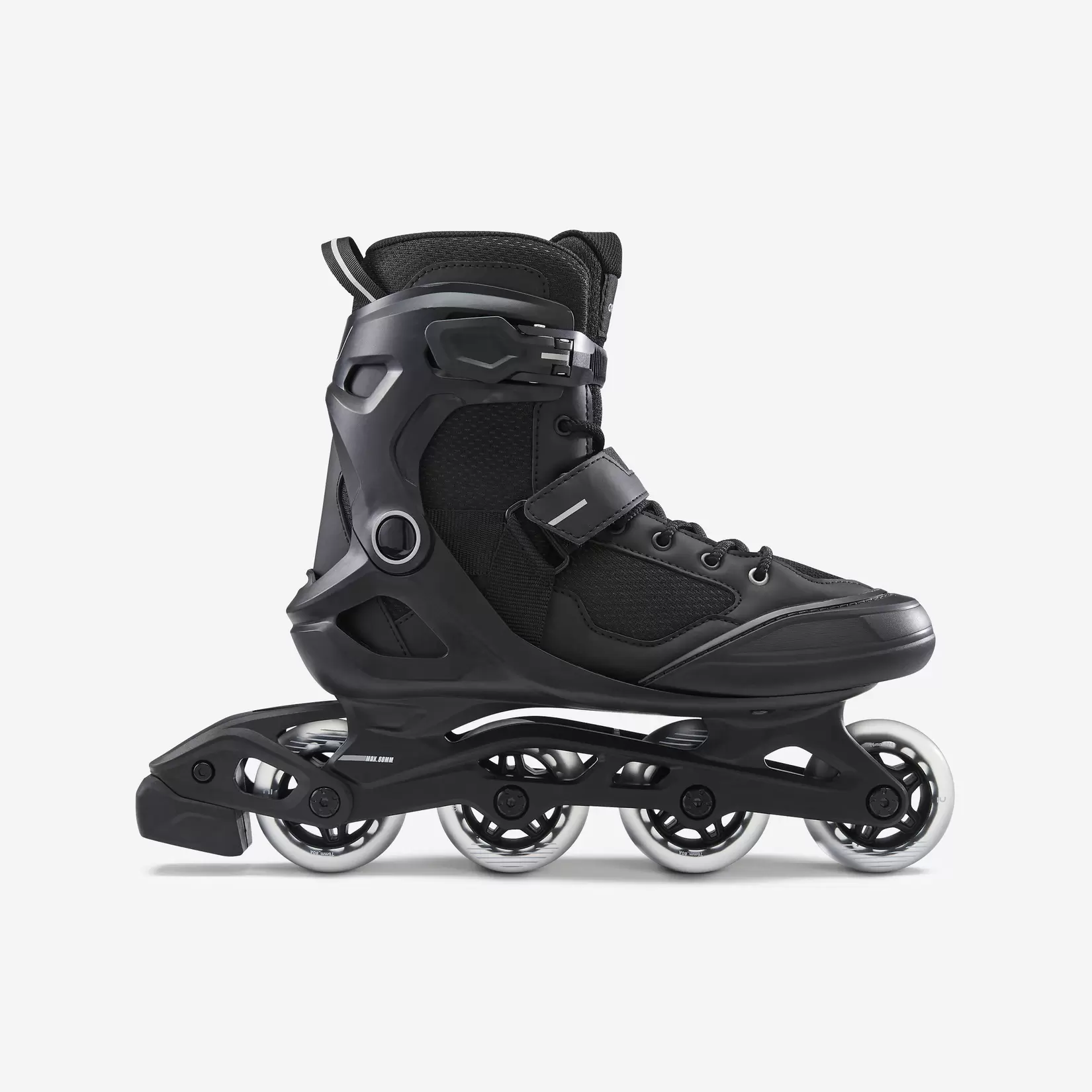 Fitness skates voor volwassenen FIT100 zwart zilver