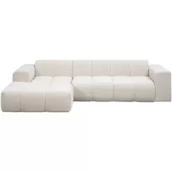 Hoekbank Beau links - Raven - beige