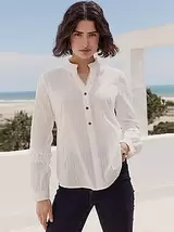 Blouse van 100% katoen