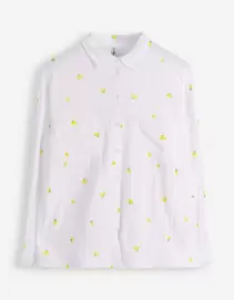 Blouse - Print all-over - wit