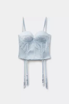 Anna Silky Flowers Basque