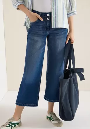 High Waist Wide Legs jeans in Loose Fit