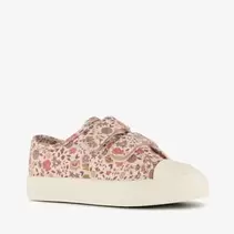 Meisjes sneakers met bloemenprint roze