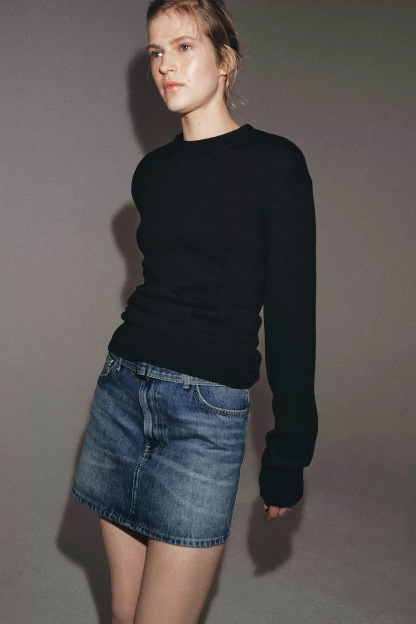 KORTE DENIM ROK ZW COLLECTION