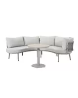 Loïs lounge dining set 3-delig - zand