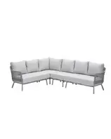 Maud loungeset hoek 4-delig - taupe