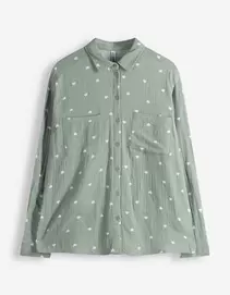 Blouse - Print all-over - turkoois